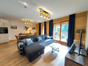Superbe Appartement Pied de Pistes pour 7 pers avec Balcon, WIFI et Parking - FR-1-356-495